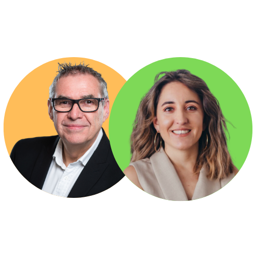 Darryl Mattocks, sustainability expert and founder of Enistic, and Daniela Contreras, carbon consultant and sustainability expert